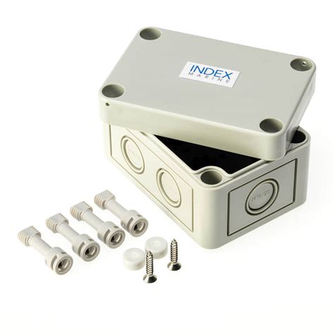 grey junction box|small weatherproof junction box.